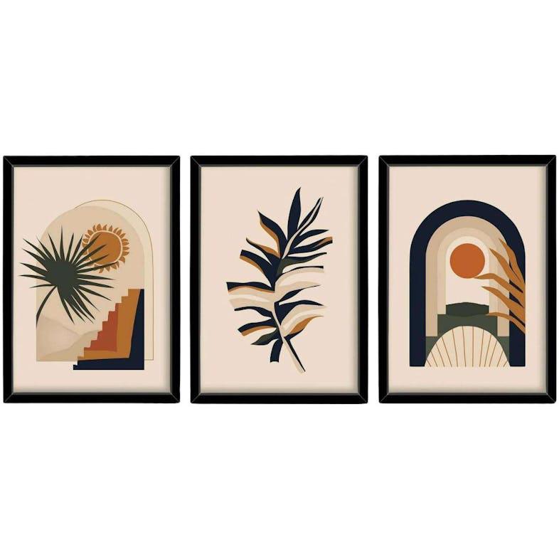 Miroir artistique avec finition moderne et raffinée